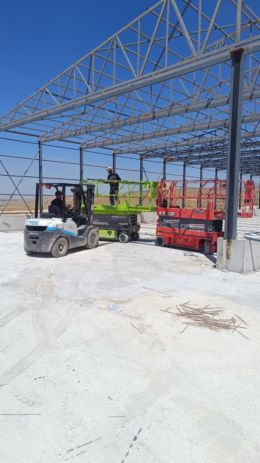 İstanbul Forklift Kiralama — Artı Platform saha çalışması